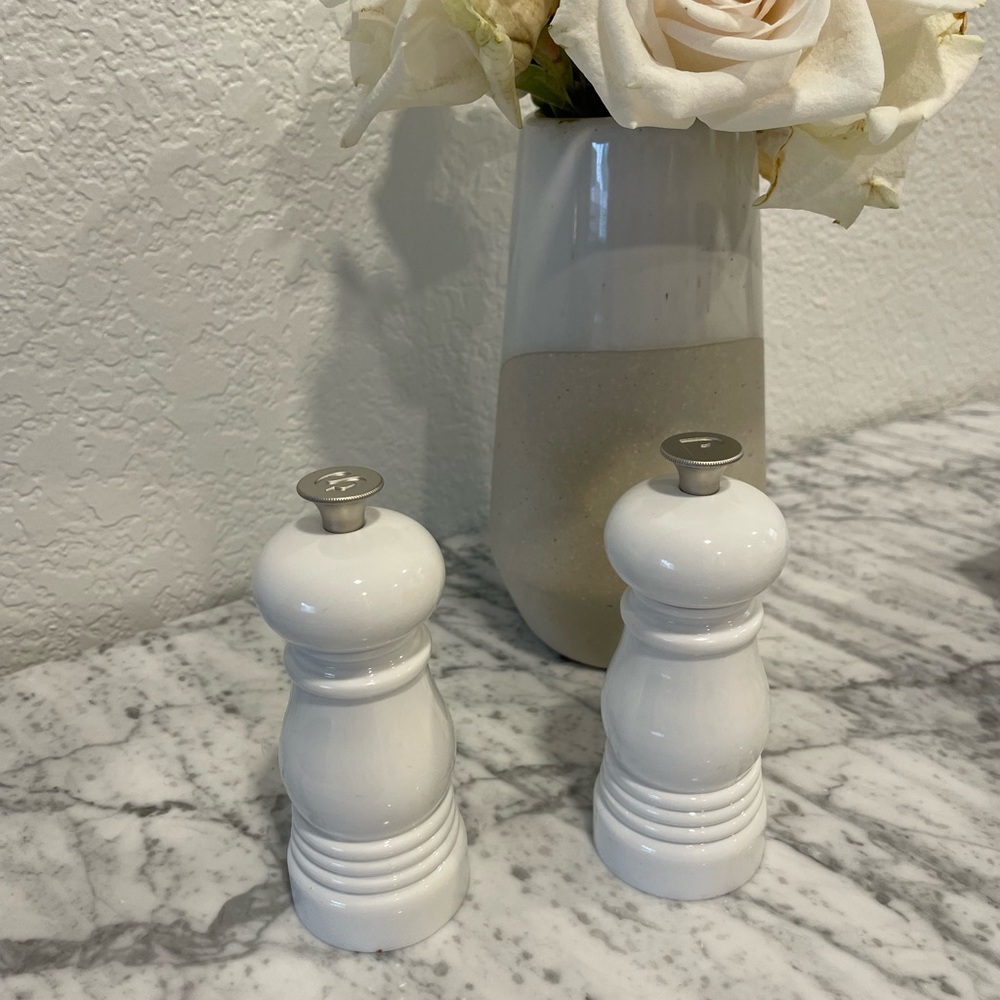 Le Creuset Petite Salt and Pepper Shakers